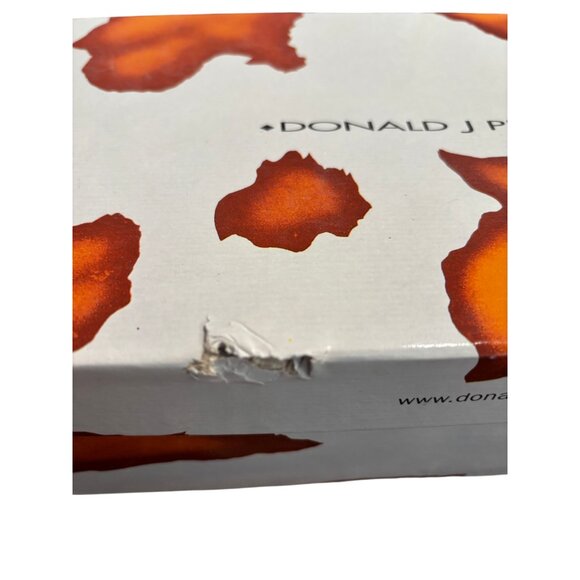 Donald J Pliner white open toe kitten block heel slide sandals Hydi-B09 sz 9 M - Picture 8 of 16